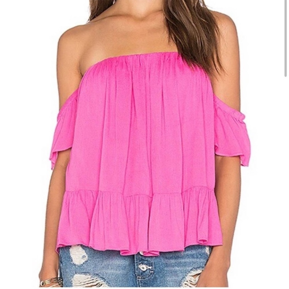 MISA Los Angelos Anais Off Shoulder Top - Picture 2 of 9